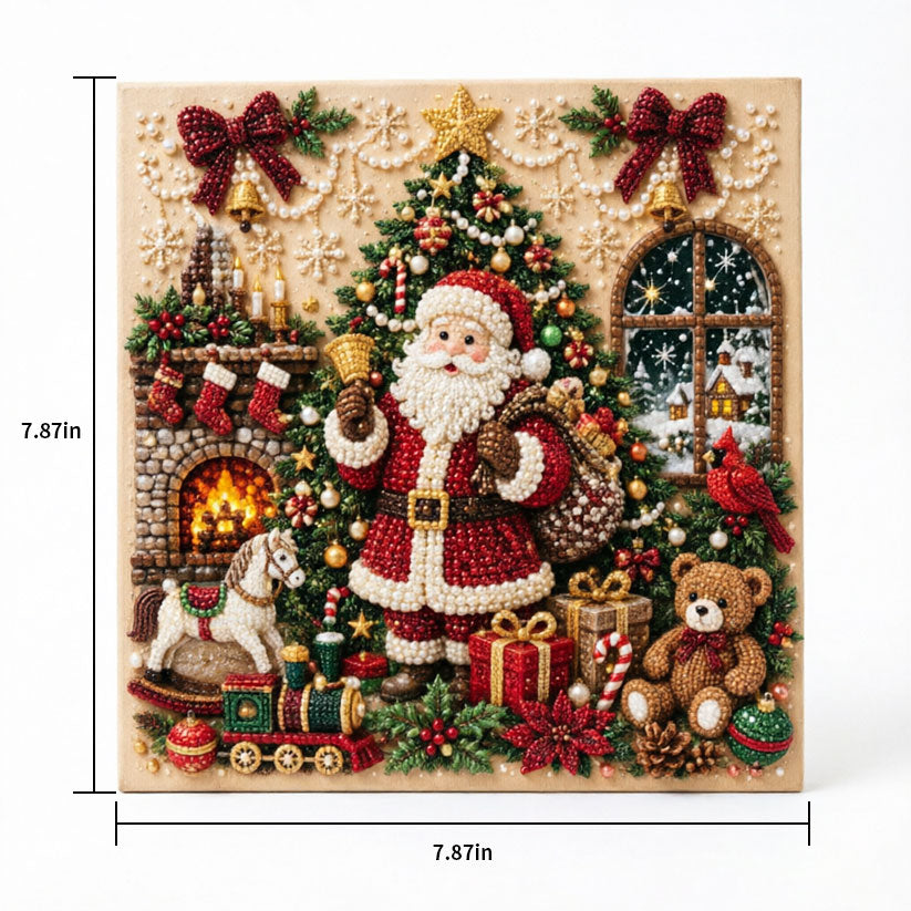 DIY Pearl Painting Art Kit-Santa Claus