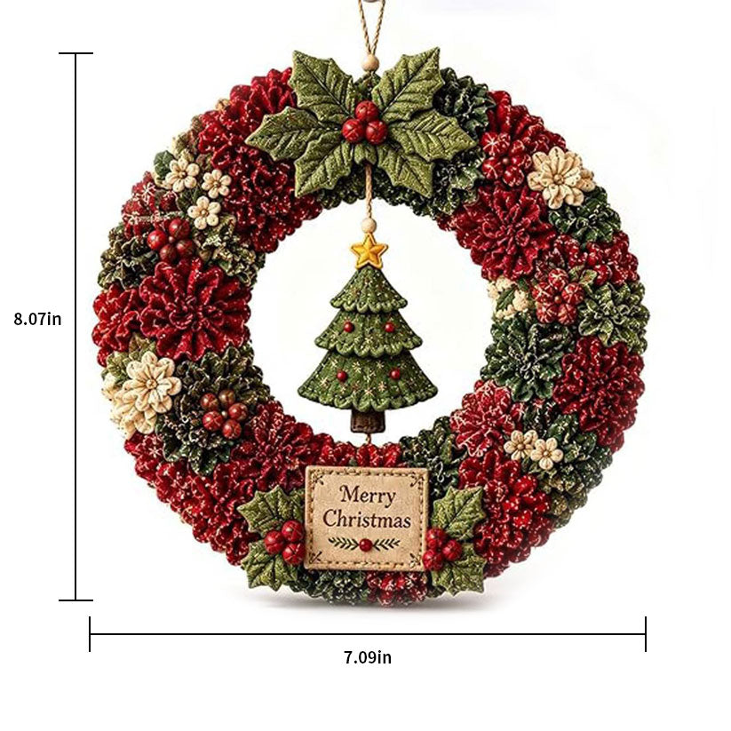 DIY Poke Wreath Kit - Christmas Tree