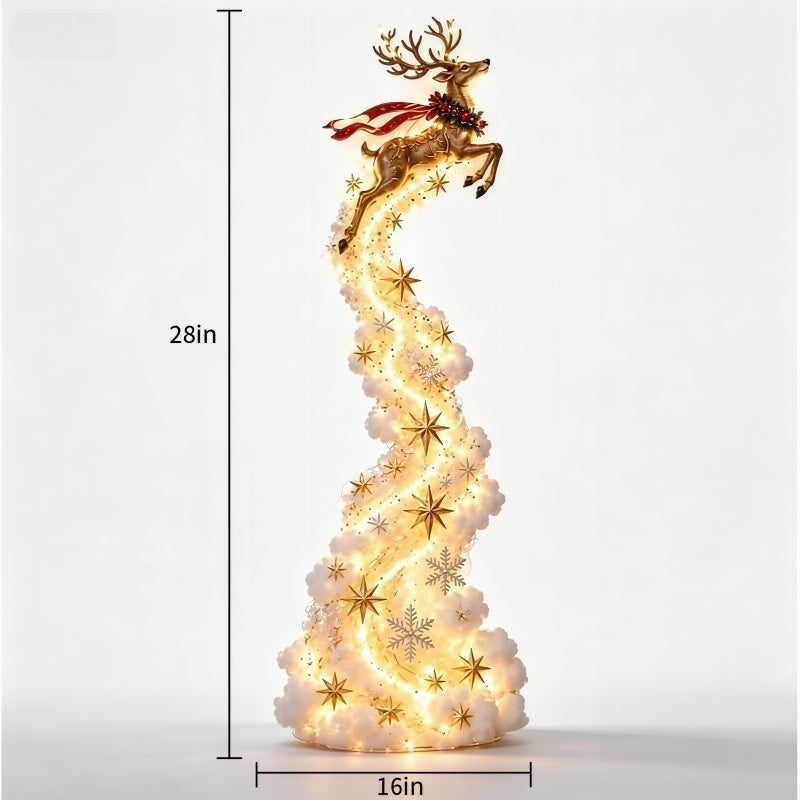 Wooden Reindeer Wall Decoration