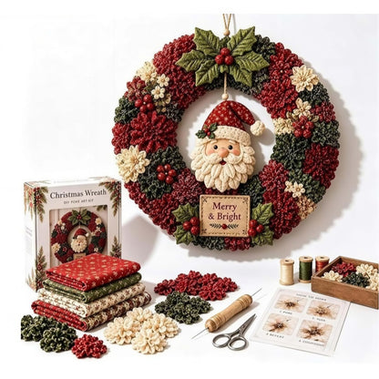 DIY Poke Wreath Kit - Santa Claus