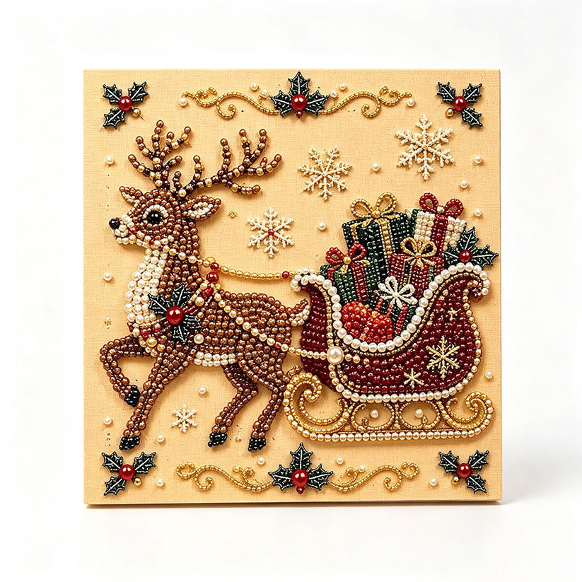 DIY Pearl Painting Art Kit-Reindeer