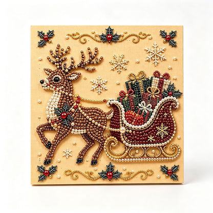 DIY Pearl Painting Art Kit-Reindeer