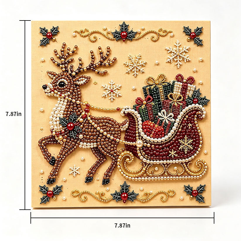 DIY Pearl Painting Art Kit-Reindeer