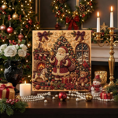 DIY Pearl Painting Art Kit-Santa Claus