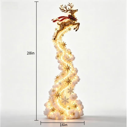 Wooden Reindeer Wall Decoration