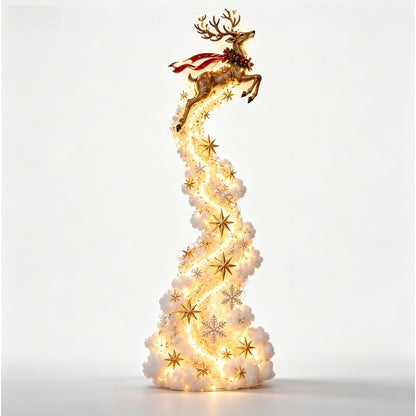 Wooden Reindeer Wall Decoration