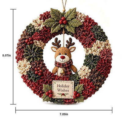 DIY Poke Wreath Kit - Reindeer